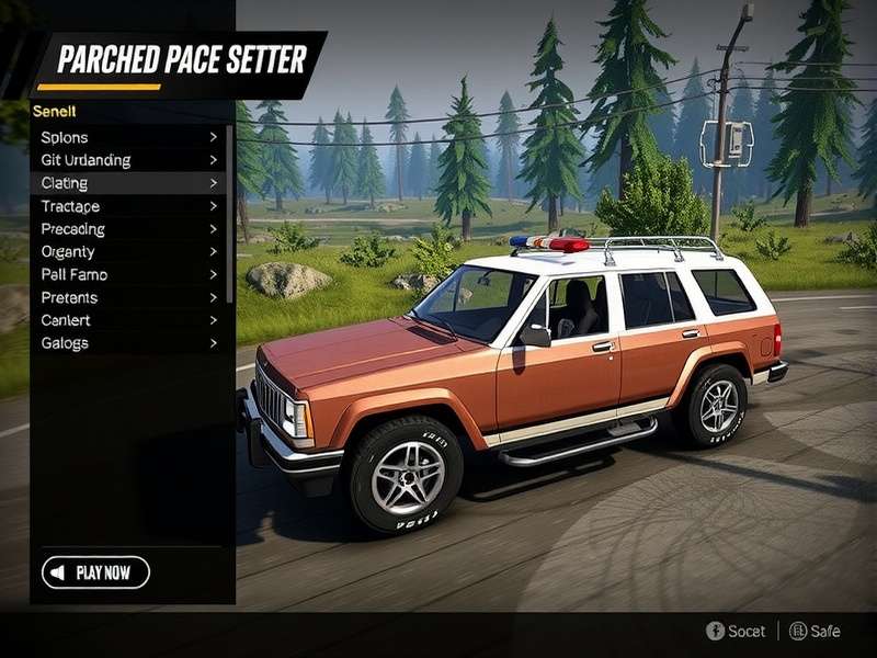 Parched Pace Setter Vehicle Customization